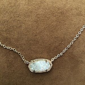 Kendra Scott Elisa pendant, iridescent druzy